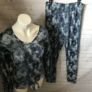 Lucky Brand Tie Dye Jogger Set
